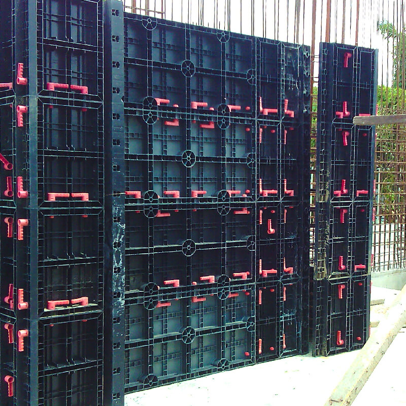 Plastic Formwork panel systems slab panels wall panels formwork shutters